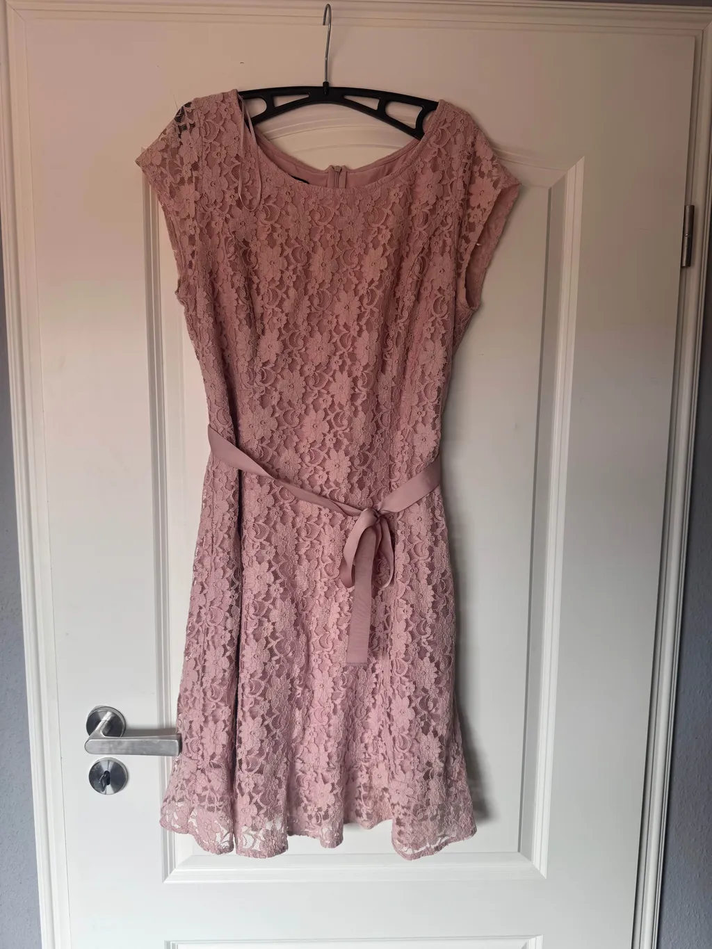 Phone photo of a lace dress