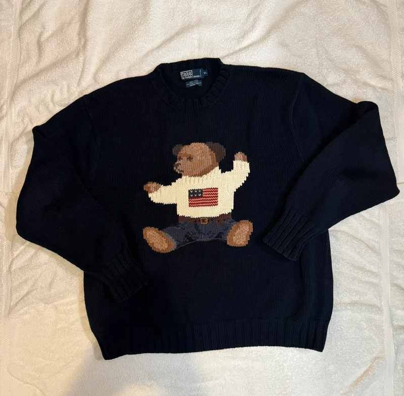 Knit sweater: the original phone photo